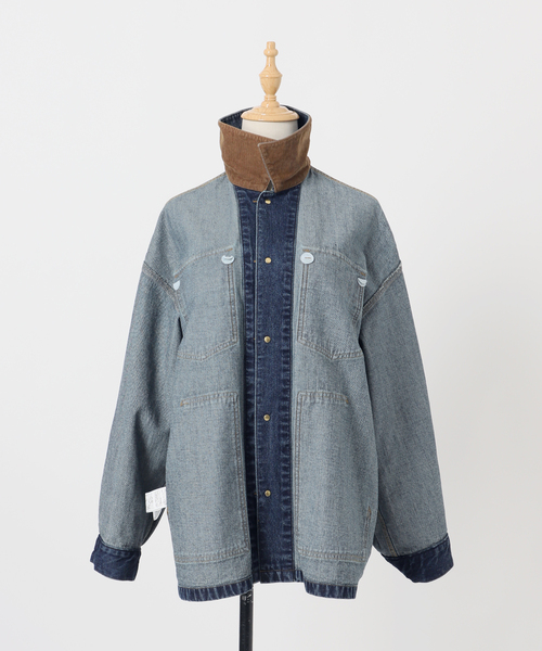 JOURNAL STANDARD(ジャーナルスタンダード)の「《追加》10OZデニム ブルゾン(デニムジャケット・レディース・ブルー系その他・FREE)」の17枚目の写真
