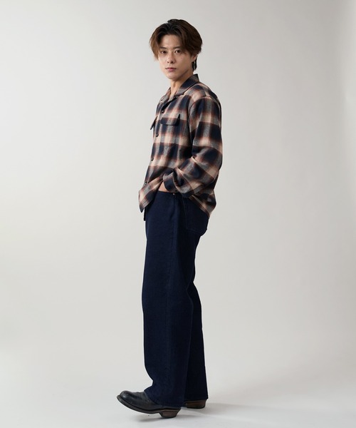 WAIPER.inc(ワイパーインク)の「【ZOZO限定】ヘビーオンスストレート5ポケットデニムパンツ(デニムパンツ・メンズ・ワンウォッシュ・S/XL/L/M)」の9枚目の写真