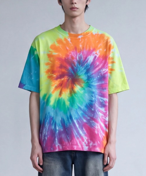 CAMBER(キャンバー)の「【T24】【CAMBER/キャンバー】301 MAX WEIGHT TIEDYE TEE CAM301TD2(Tシャツ/カットソー・メンズ・その他5/その他6/その他3/その他4/その他1/その他2・MEDIUM/X-LARGE/LARGE)」の1枚目の写真