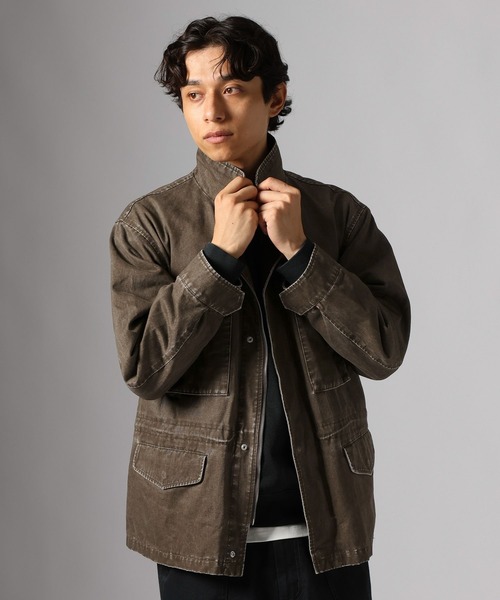 BAYFLOW(ベイフロー)の「フェードM-65ジャケット(ミリタリージャケット・メンズ・ブラック/カーキ/ブラウン・MEDIUM/LARGE)」の16枚目の写真