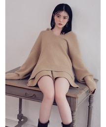FRAY I.D（フレイアイディー）の「フラッフィーニットショートパンツ（その他パンツ）」