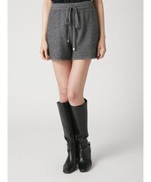 フラッフィーニットショートパンツ