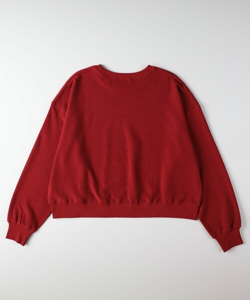 HONEYSUCKLE ROSE（ハニーサックルローズ）の「リバーシブルスウェット（スウェット・レディース・レッド系1/スミクロ・04/05）」の4枚目の写真