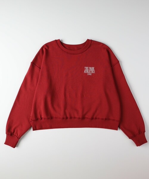 HONEYSUCKLE ROSE（ハニーサックルローズ）の「リバーシブルスウェット（スウェット・レディース・レッド系1/スミクロ・04/05）」の10枚目の写真