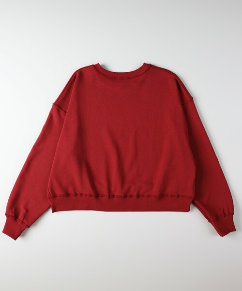HONEYSUCKLE ROSE（ハニーサックルローズ）の「リバーシブルスウェット（スウェット・レディース・レッド系1/スミクロ・04/05）」の11枚目の写真