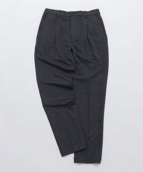 SHIPS Colors(シップス カラーズ)の「ムリネ ジャージー イージー スラックス(セットアップ対応可能)◇(スラックス・メンズ・ネイビー/ダークグレー・MEDIUM/X-LARGE/LARGE)」の4枚目の写真