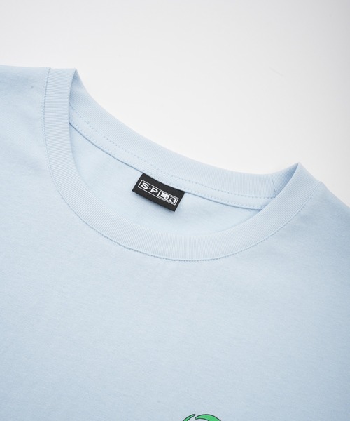 SPLR(エス・ピー・エル・アール)の「SPLR/エスピーエルアール Bloom Tee Tシャツ メンズ 秋物 秋服 2026年秋冬(Tシャツ/カットソー・メンズ・ブルー・XL)」の3枚目の写真