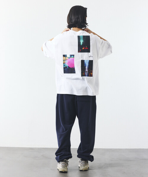 NAUTICA(ノーティカ)の「NAUTICA/ノーティカ Jiro Konami TEE 2(Tシャツ/カットソー・メンズ・ホワイト/ネイビー・MEDIUM/LARGE/SMALL)」の13枚目の写真