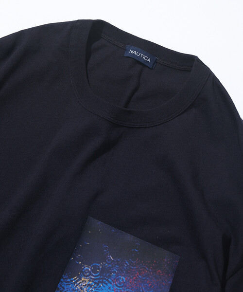 NAUTICA(ノーティカ)の「NAUTICA/ノーティカ Jiro Konami TEE 2(Tシャツ/カットソー・メンズ・ホワイト/ネイビー・MEDIUM/LARGE/SMALL)」の8枚目の写真