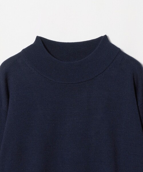 A DAY IN THE LIFE UNITED ARROWS(アデイインザライフユナイテッドアローズ)の「テンジク モックネックニット-ウォッシャブル-<A DAY IN THE LIFE>(ニット/セーター・メンズ・ブラック/グレー系/ナチュラル/ネイビー・XL/L/S/M)」の6枚目の写真