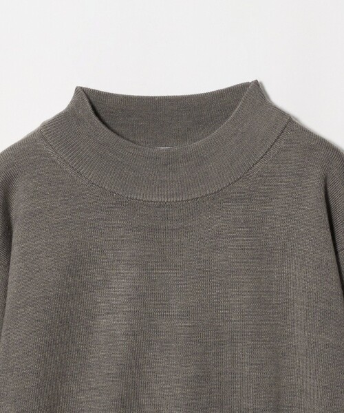 A DAY IN THE LIFE UNITED ARROWS(アデイインザライフユナイテッドアローズ)の「テンジク モックネックニット-ウォッシャブル-<A DAY IN THE LIFE>(ニット/セーター・メンズ・ブラック/グレー系/ナチュラル/ネイビー・XL/L/S/M)」の13枚目の写真