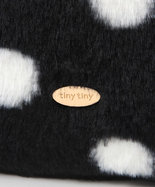 tiny tiny（ティニーティニー）の「フェイクファーアソートミニショルダーバッグ[tiny tiny(ティニーティニー)]（ショルダーバッグ・レディース・ホワイト/ブラック/ブラウン・0）」の10枚目の写真