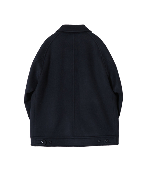 HORLISUN(ホーリーサン)の「メープル ラグランウールショートコート(ダークネイビー)(ダッフルコート・メンズ・その他・SMALL/MEDIUM/LARGE)」の2枚目の写真