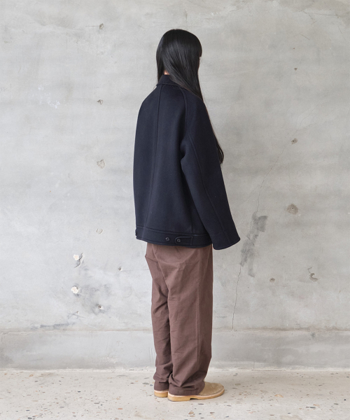 HORLISUN(ホーリーサン)の「メープル ラグランウールショートコート(ダークネイビー)(ダッフルコート・メンズ・その他・SMALL/MEDIUM/LARGE)」の9枚目の写真