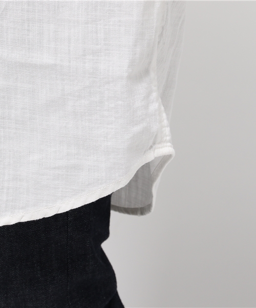 SLY（スライ）の「SOFT MILITARY LONG SH（シャツ/ブラウス・レディース・カーキ/ホワイト/ベージュ・FREE）」の11枚目の写真