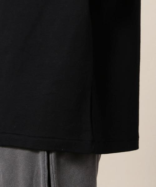 BEAUTY&YOUTH UNITED ARROWS（ビューティーアンドユースユナイテッドアローズ）の「BY ポンチ フォルム カットソー -MADE IN JAPAN-◆（Tシャツ/カットソー・メンズ・ブラック/ホワイト・LARGE/MEDIUM/SMALL/X-LARGE）」の9枚目の写真