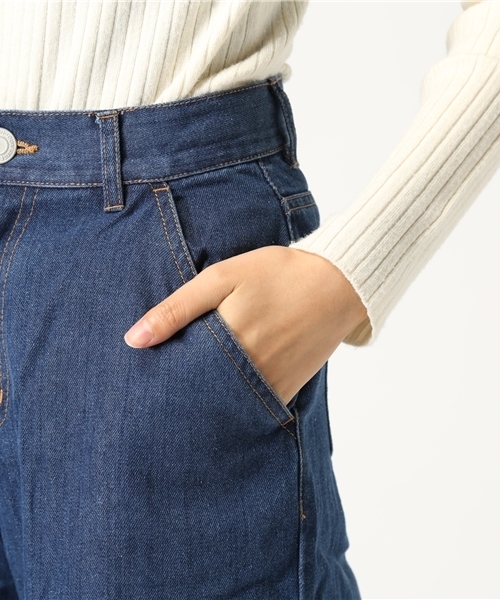 SpRay（スプレイ）の「【新色登場】デニムワイドパンツ（デニムパンツ・レディース・ネイビー/ブルー/ブルー系その他・MEDIUM/SMALL）」の9枚目の写真