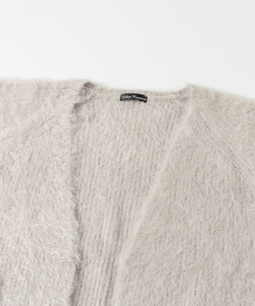 URBAN RESEARCH（アーバンリサーチ）の「UR モヘヤカーディガン（カーディガン/ボレロ・レディース・グレー系その他/エメラルド/サックスブルー・FREE）」の14枚目の写真