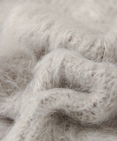 URBAN RESEARCH（アーバンリサーチ）の「UR モヘヤカーディガン（カーディガン/ボレロ・レディース・グレー系その他/エメラルド/サックスブルー・FREE）」の10枚目の写真