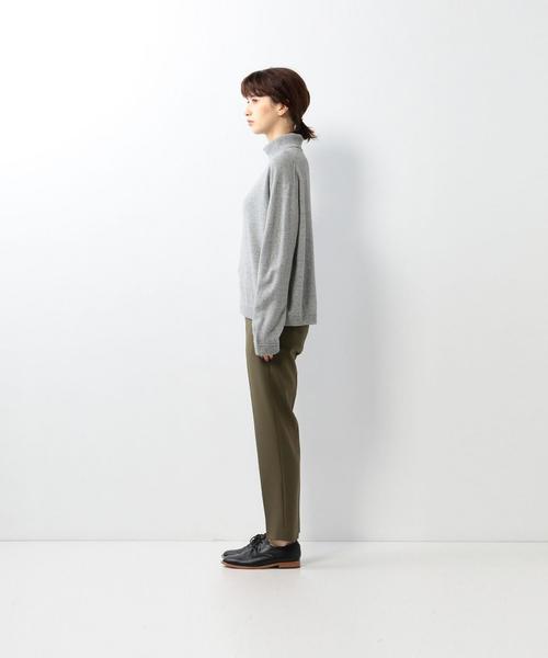 Steven Alan(スティーブンアラン)の「<crepuscule>TURTLE NECK KNIT PULLOVER/ニット Ψ :(ニット/セーター・レディース・ライトグレー/ワインレッド・0)」の11枚目の写真