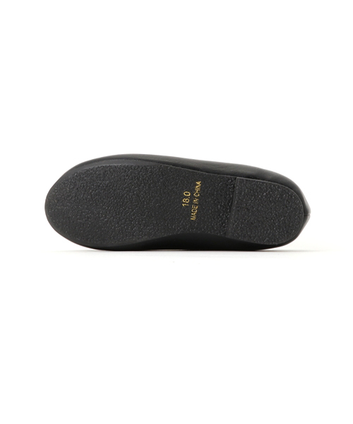 amitie（アミティエ）の「キッズシューズ/amitieジュニア用甲深ふわふわバレエシューズ/キッズパンプス靴（バレエシューズ・キッズ・ホワイト/ブラック/ピンク系その他・18.0cm/20.0cm/22.0cm/16.0cm/17.0cm/21.0cm/19.0cm）」の5枚目の写真