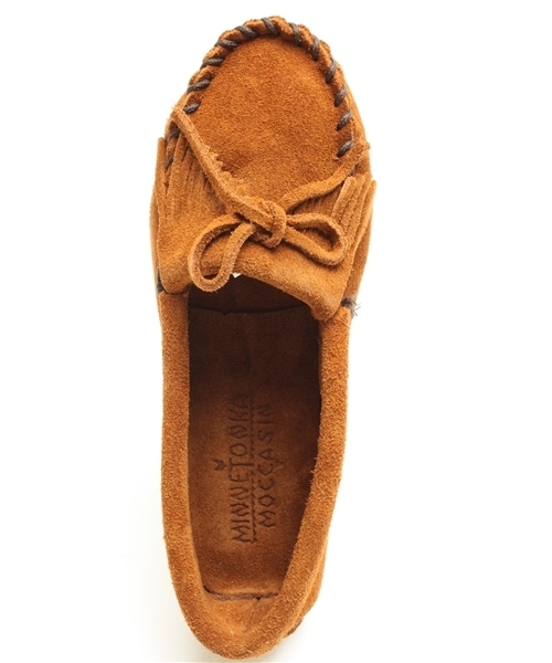 BEAUTY&YOUTH UNITED ARROWS(ビューティーアンドユースユナイテッドアローズ)の「BK ¨ MINNETONKA スウェード モカシン ◆(モカシン/デッキシューズ・キッズ・ブラウン・7/8/9/10/11/12/13)」の5枚目の写真