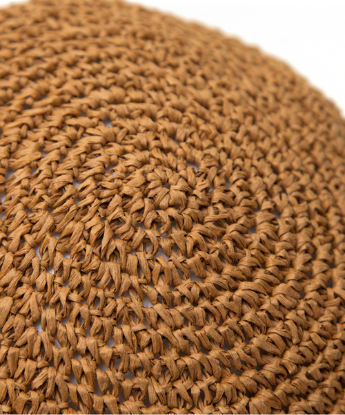 14+(イチヨンプラス)の「KIDS セーラーリボン麦わらハット(ハット・キッズ・ブラウン/ホワイト系その他/ライトブラウン/ブラウン系その他2/ナチュラル・FREE)」の12枚目の写真