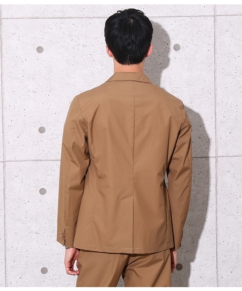 ADAM ET ROPE'(アダムエロペ)の「バックコーティングダンプJKT(テーラードジャケット・メンズ・キャメル/ネイビー・L/M)」の12枚目の写真