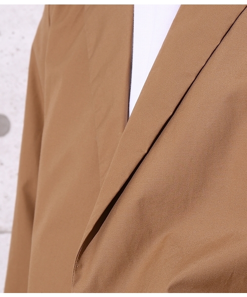 ADAM ET ROPE'(アダムエロペ)の「バックコーティングダンプJKT(テーラードジャケット・メンズ・キャメル/ネイビー・L/M)」の17枚目の写真