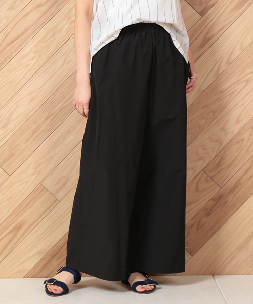 un dix cors（アンディコール）の「タイプライターギャザーパンツ（その他パンツ・レディース・カーキ/ブラック/オレンジ・ﾌﾘ-）」の2枚目の写真