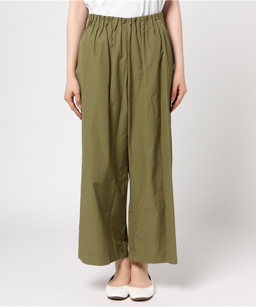 un dix cors（アンディコール）の「タイプライターギャザーパンツ（その他パンツ・レディース・カーキ/ブラック/オレンジ・ﾌﾘ-）」の10枚目の写真