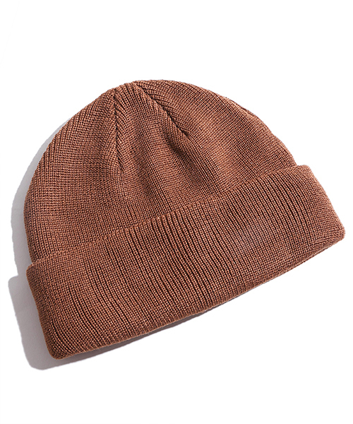 WEGO（ウィゴー）の「WEGO/ショートニットキャップ（ニットキャップ/ビーニー・メンズ・ダークグリーン/杢グレー/ワイン/ブラック/ブラウン・FREE）」の19枚目の写真