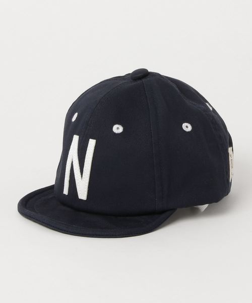 LITTLE GRIN BUDDY(リトル グリンバディ)の「【LITTLE GRIN BUDDY(リトルグリンバディ)】ベビー ロゴキャップ/Baby Sim Logo Cap(キャップ・キッズ・ブラック/ベージュ/ネイビー/カーキ/ダークインディゴブルー/レッド/マスタード/ピンク・50㎝/48㎝)」の5枚目の写真