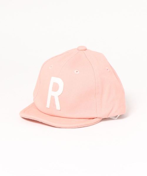 LITTLE GRIN BUDDY(リトル グリンバディ)の「【LITTLE GRIN BUDDY(リトルグリンバディ)】ベビー ロゴキャップ/Baby Sim Logo Cap(キャップ・キッズ・ブラック/ベージュ/ネイビー/カーキ/ダークインディゴブルー/レッド/マスタード/ピンク・50㎝/48㎝)」の8枚目の写真