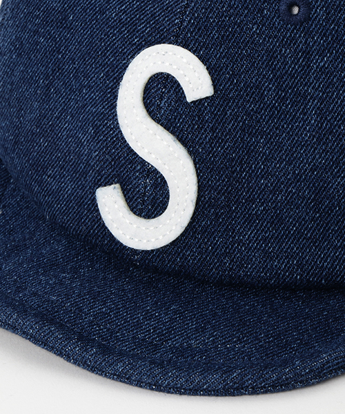 LITTLE GRIN BUDDY(リトル グリンバディ)の「【LITTLE GRIN BUDDY(リトルグリンバディ)】ベビー ロゴキャップ/Baby Sim Logo Cap(キャップ・キッズ・ブラック/ベージュ/ネイビー/カーキ/ダークインディゴブルー/レッド/マスタード/ピンク・50㎝/48㎝)」の12枚目の写真