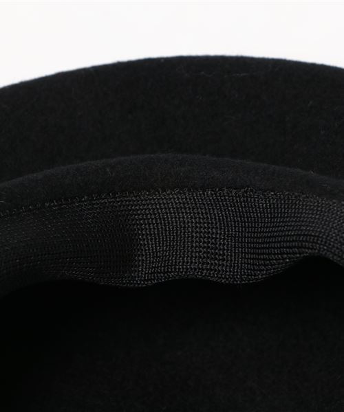 onespo（ワンスポ）の「BIGベレー（ハンチング/ベレー帽・レディース・ブラック/レッド・FREE）」の5枚目の写真