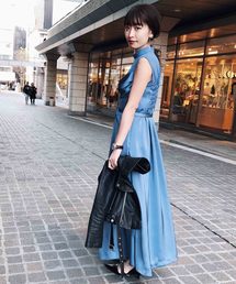 Ameri | LADY BUSTIER ROMPERS DRESS(つなぎ/オールインワン)