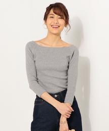 Jewel Changes | JC C テレコ ボートネックプルオーバー(Tシャツ/カットソー)