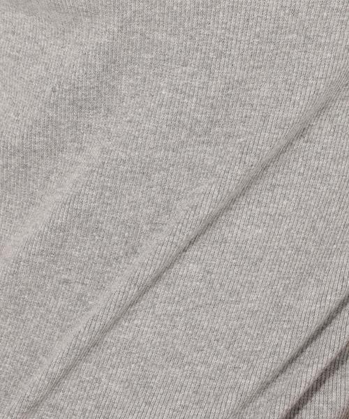 Jewel Changes（ジュエルチェンジズ）の「JC C テレコ ボートネックプルオーバー（Tシャツ/カットソー・レディース・ライトグレー/ブラック/ホワイト・FREE）」の13枚目の写真