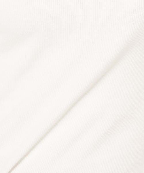 Jewel Changes（ジュエルチェンジズ）の「JC C テレコ ボートネックプルオーバー（Tシャツ/カットソー・レディース・ライトグレー/ブラック/ホワイト・FREE）」の8枚目の写真