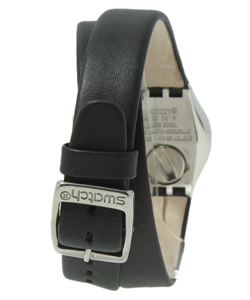 SWATCH（スウォッチ）の「IRONY LADY BLACK RUSSIAN YSS281 【WOMEN】（アナログ腕時計・レディース・ブラック×シルバー・FREE）」の3枚目の写真