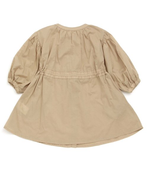 apres les cours（アプレレクール）の「ドロストガウンワンピース（ワンピース・キッズ・イエロー/ベージュ・140/100/120/90/110/130）」の3枚目の写真