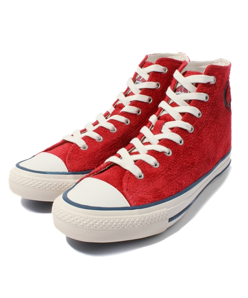 HYSTERIC GLAMOUR（ヒステリックグラマー）の「HYSTERIC WOMAN ハイカットスニーカー（スニーカー・メンズ・ホワイト/ブラック/レッド・25.5cm/26.5cm/27.5cm）」の3枚目の写真