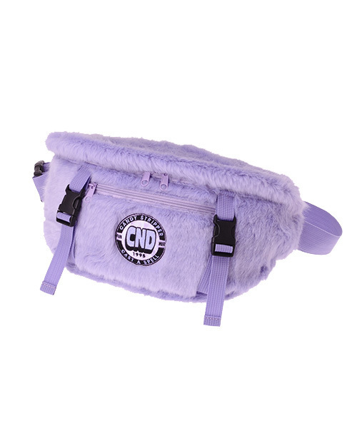 Candy Stripper(キャンディストリッパー)の「CND FUR WAIST バッグ(ボディバッグ/ウエストポーチ・レディース・ブラック/ベージュ/ラベンダー・FREE)」の3枚目の写真