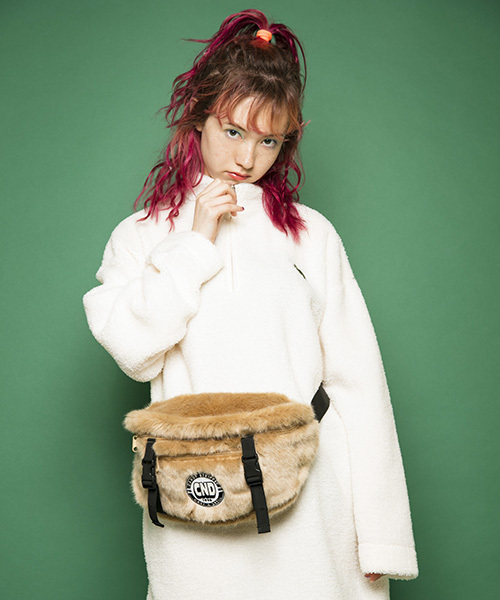 Candy Stripper（キャンディストリッパー）の「CND FUR WAIST バッグ