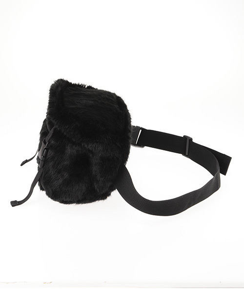 Candy Stripper(キャンディストリッパー)の「CND FUR WAIST バッグ(ボディバッグ/ウエストポーチ・レディース・ブラック/ベージュ/ラベンダー・FREE)」の7枚目の写真