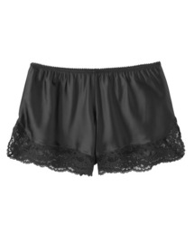 PEACH JOHN | 【さらりとした着心地のインナー。摩擦や下着の透け防止に◎】レーストリムサテンタップパンツ(インナーウェア/肌着)