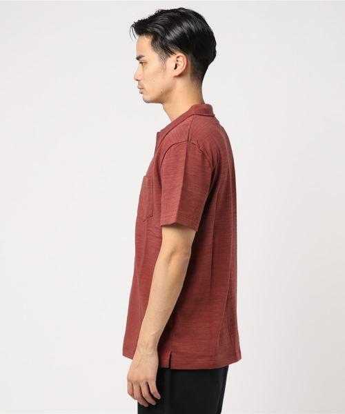 Magine（マージン）の「【Magine】MULTI SLUB CUT SHIRTS S/S（シャツ/ブラウス・メンズ・ホワイト/ブラック/バーガンディー・46/48）」の4枚目の写真
