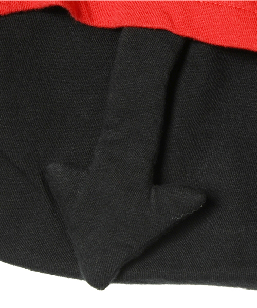 HYSTERIC MINI(ヒステリックミニ)の「BABY DEVILKIN BABY'S Tシャツ・つの付きロンパース SET(ロンパース・キッズ・ホワイト/グレー/レッド・FREE)」の15枚目の写真