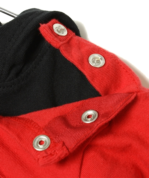 HYSTERIC MINI(ヒステリックミニ)の「BABY DEVILKIN BABY'S Tシャツ・つの付きロンパース SET(ロンパース・キッズ・ホワイト/グレー/レッド・FREE)」の11枚目の写真